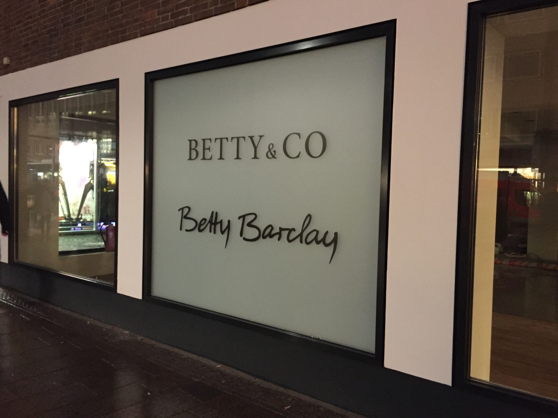Betty Barclay wird im Dezember eröffnet