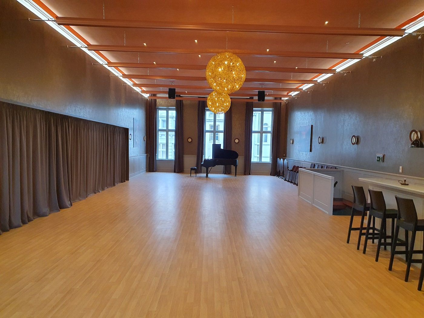 Der neue Festsaal im Haus Eden in Lübeck