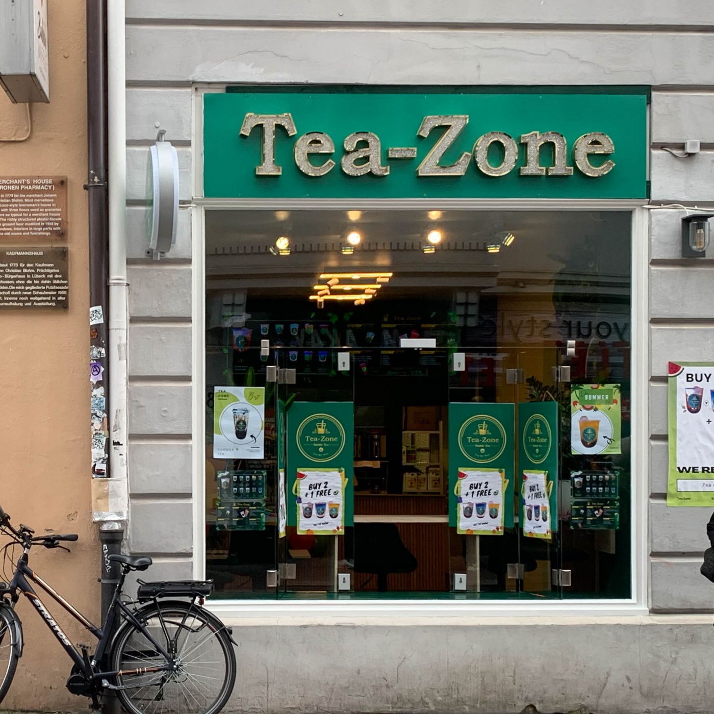 Tea-Zone Bubble Tea in der Königstraße Lübeck