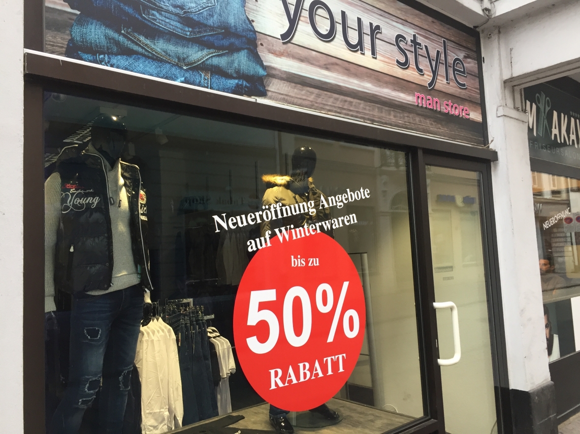 your style Store in der Königstraße